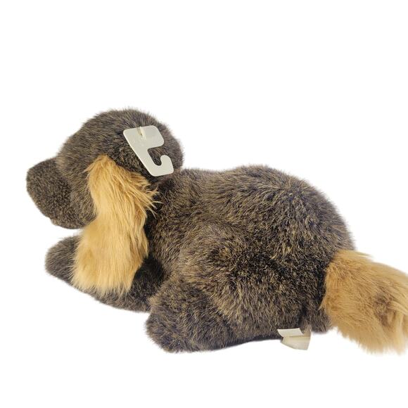 14" Realistic Brown Dog Plush Long Ears Collectors Choice TB Toy Trading - Picture 2 of 14